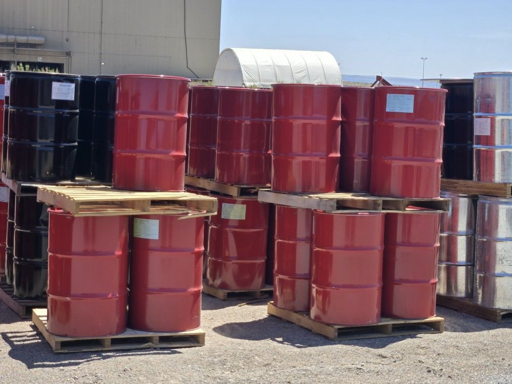 Used, Clean 55 Gallon Barrels for Sale