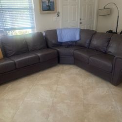 Leather Sofa