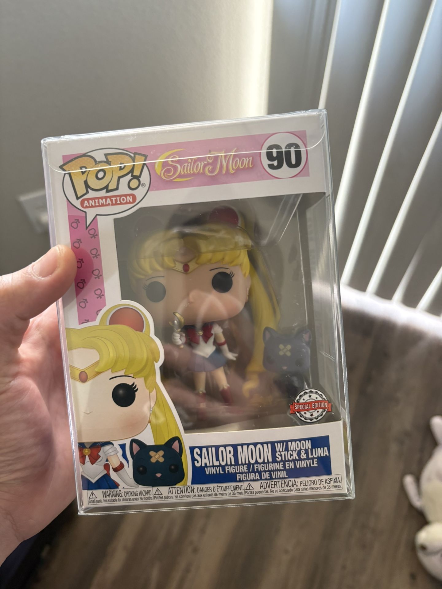 Sailor Moon W/ Moon Stick & Luna Special Edition