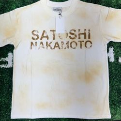 New Satoshi Tee Shirt Large Xl