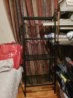 Black shelf