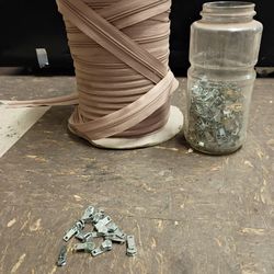 Roll Of Zipper Slider And  Puller
