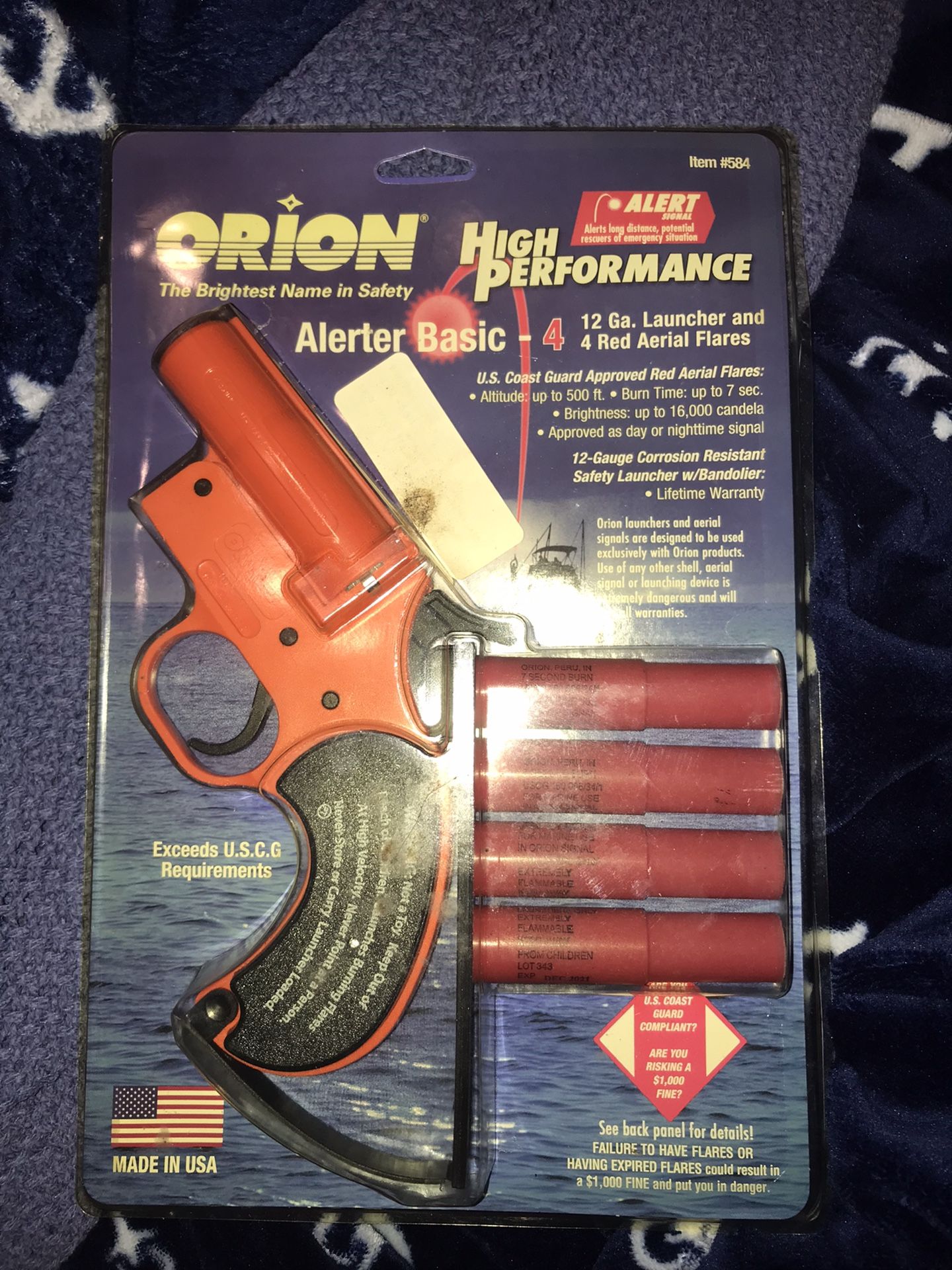 Orion Safety Combo Alerter Coastal Flare