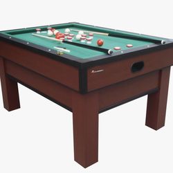 Atomic Bumper Pool Table with accessories