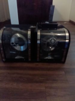 2 - 8 inch Dual Electronics subs