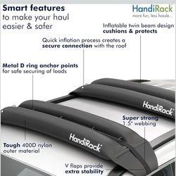 Universal Inflatable Soft Roof Rack Bars