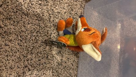 9” Zootopia Nick Wilde Fox Stuffed Animal