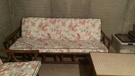 Vintage Ficks Reed Ratan/Bamboo Sunroom Furniture