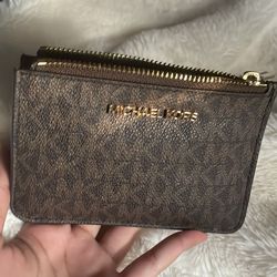 Micheal Kors wallet brown