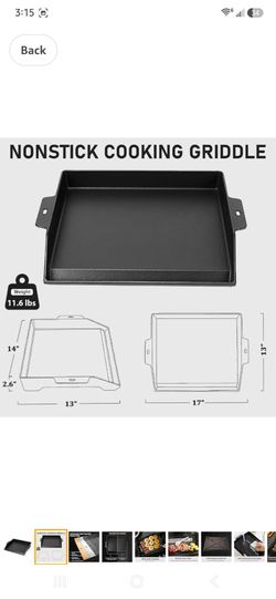 Nonstick Cooking Griddle 17x13 Inch