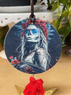 Gothic Girls car round air Freshner New