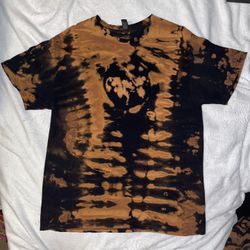 Distressed Bleached Dyed Shirt