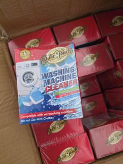 Pure Touch Washing Machine Cleaner Tablets 25-Pack