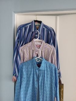 Extra large Robert Graham shirts Three Shirt For a 100