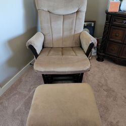 Rocking Chair (Glider)  With Ottoman