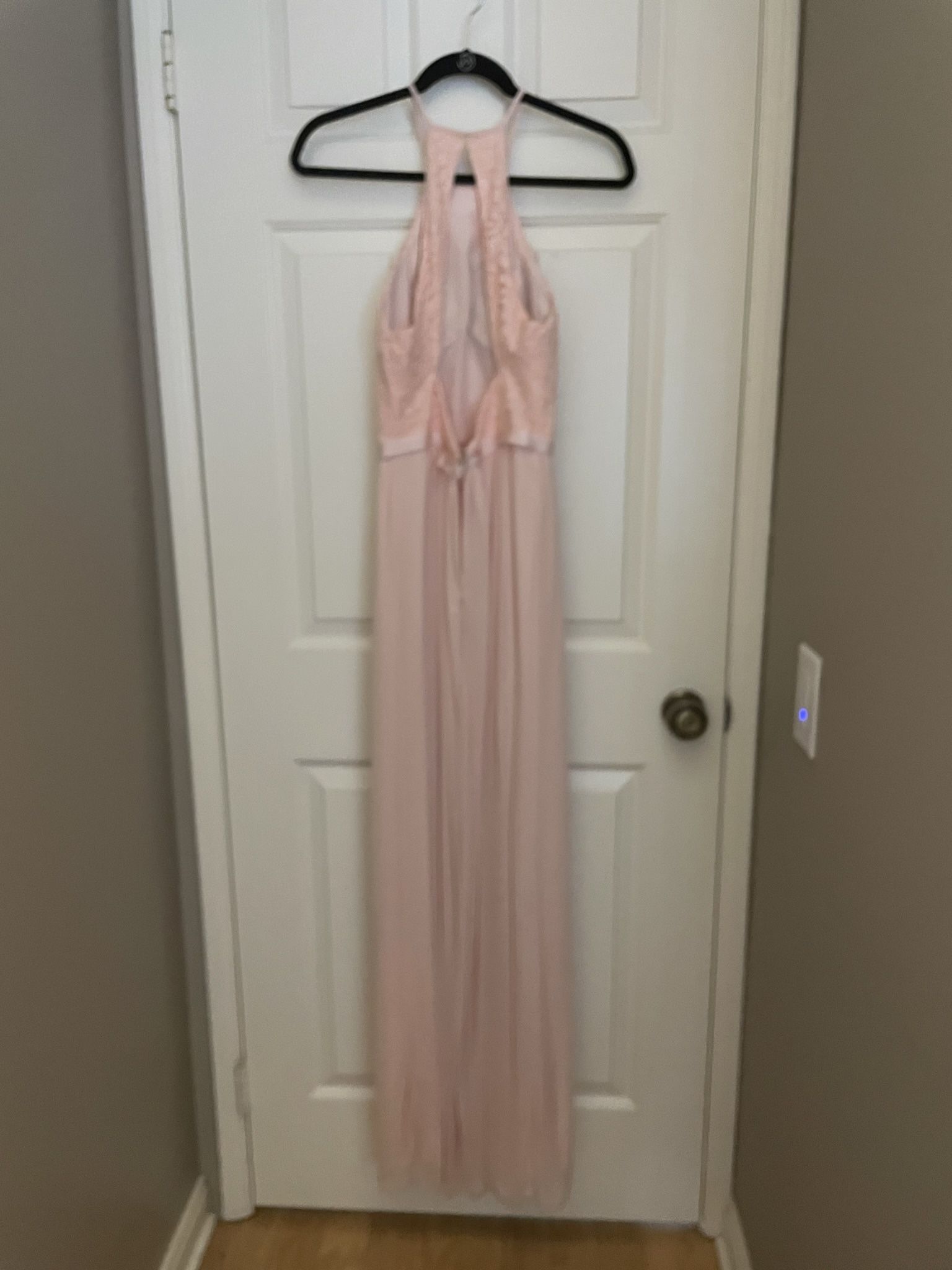 peach bridesmaid dresses short Princess White Satin Drop Shoulder Beaded Petal Skirt Floor-Length Wed –  PreppyDress main image 0