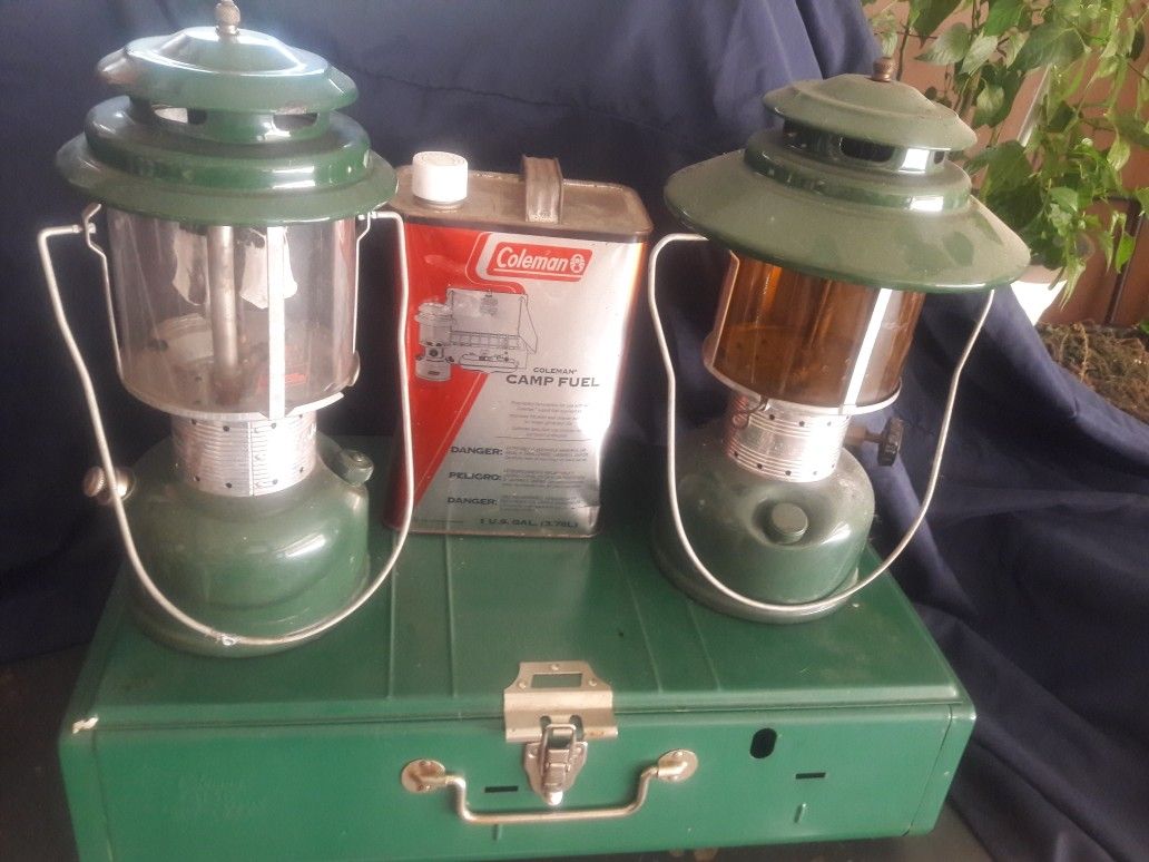 Camping anyone? Coleman lamps only