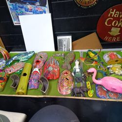 Hand Made/ Painted Art Sculptures 