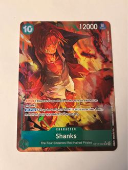 2026 One Piece The World's Strongest Warriors Shanks Alternate Art #OP17-022 - NM