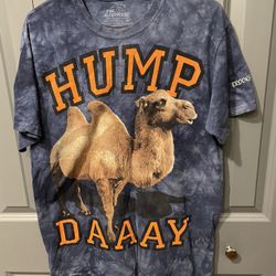 Adult Graphic T Shirt Brookfield Zoo Hump Day 