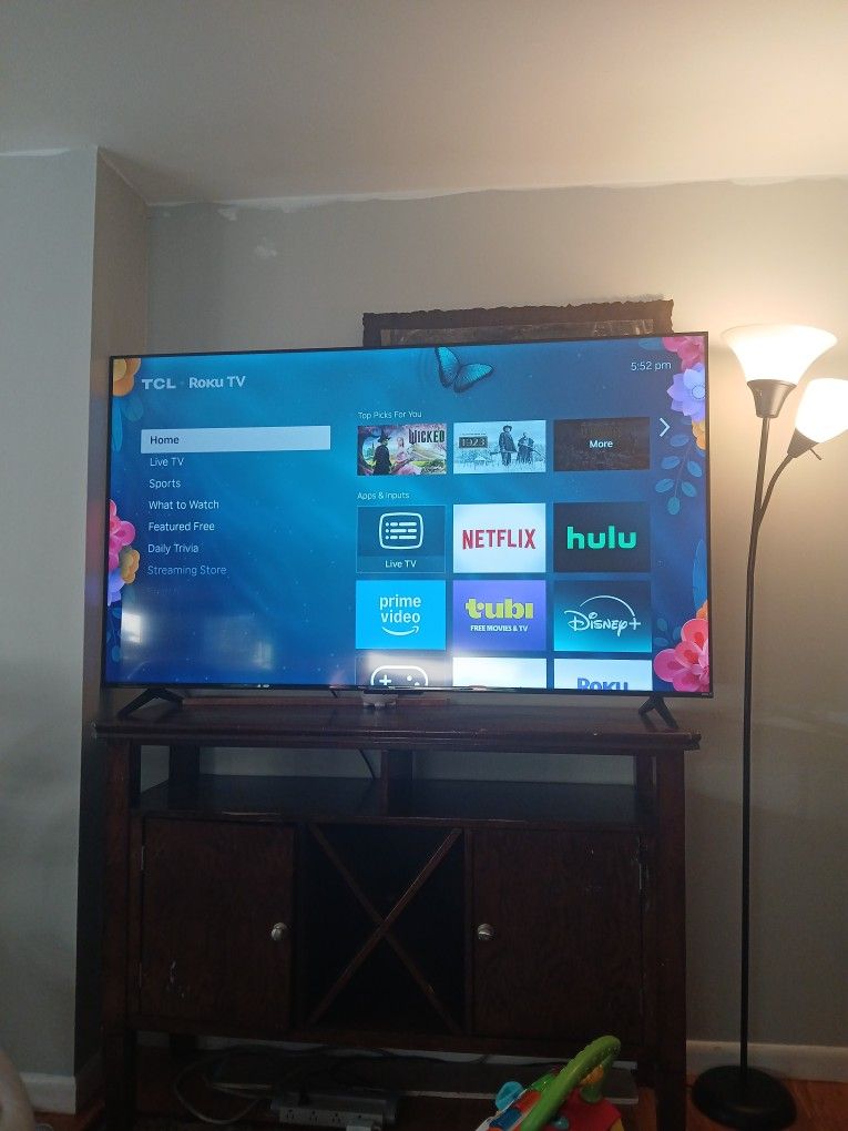 65 Inch TCL ROKU TV
