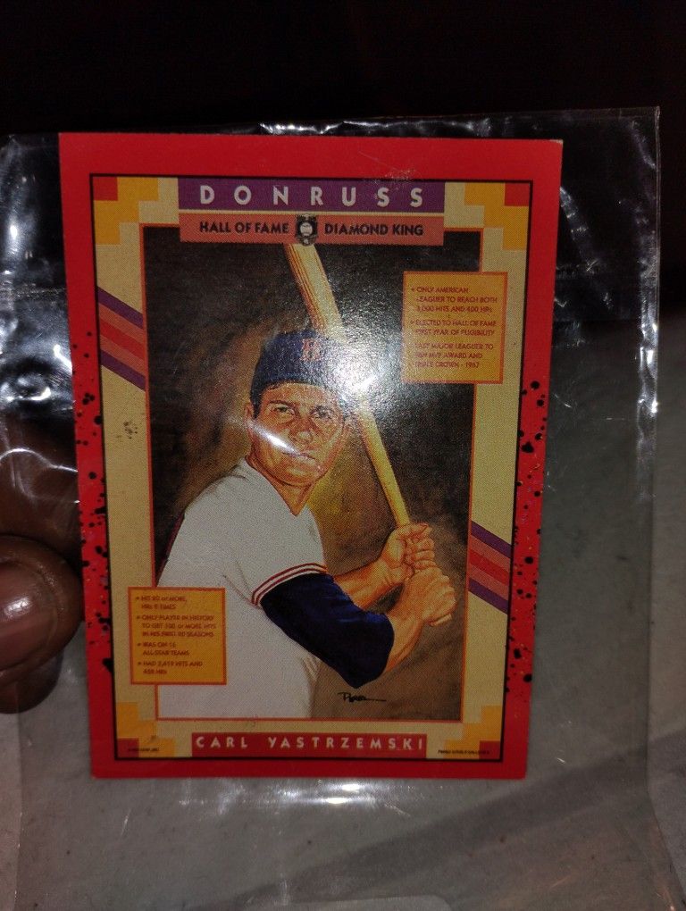 DONRUSS BASEBALL CARDS