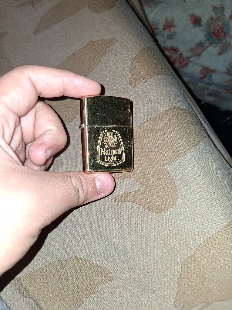 Natural Light Beer Zippo