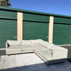 Living Spaces Sectional Sofa