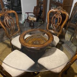 Dining Room Table And Four Chairs