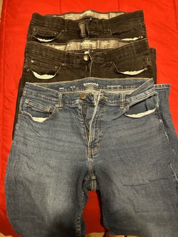 Sonoma used Men’s Pants, 3 pairs size 36-32 and 34-32