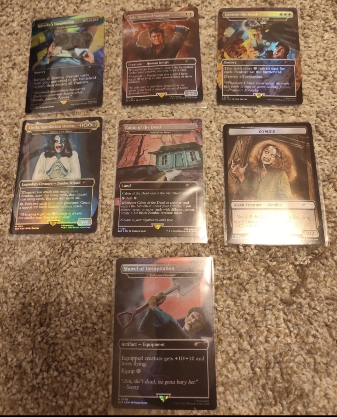 The EVIL DEAD Secret Lair Drop Magic The Gathering