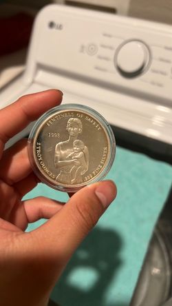 1993 sentinels of safety 2 Troy ounce .999 fine silver