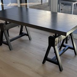 Rustic, Adjustable Coffee Table