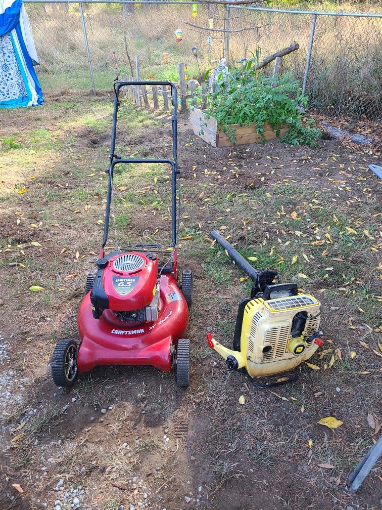 Mower Blower Spreader