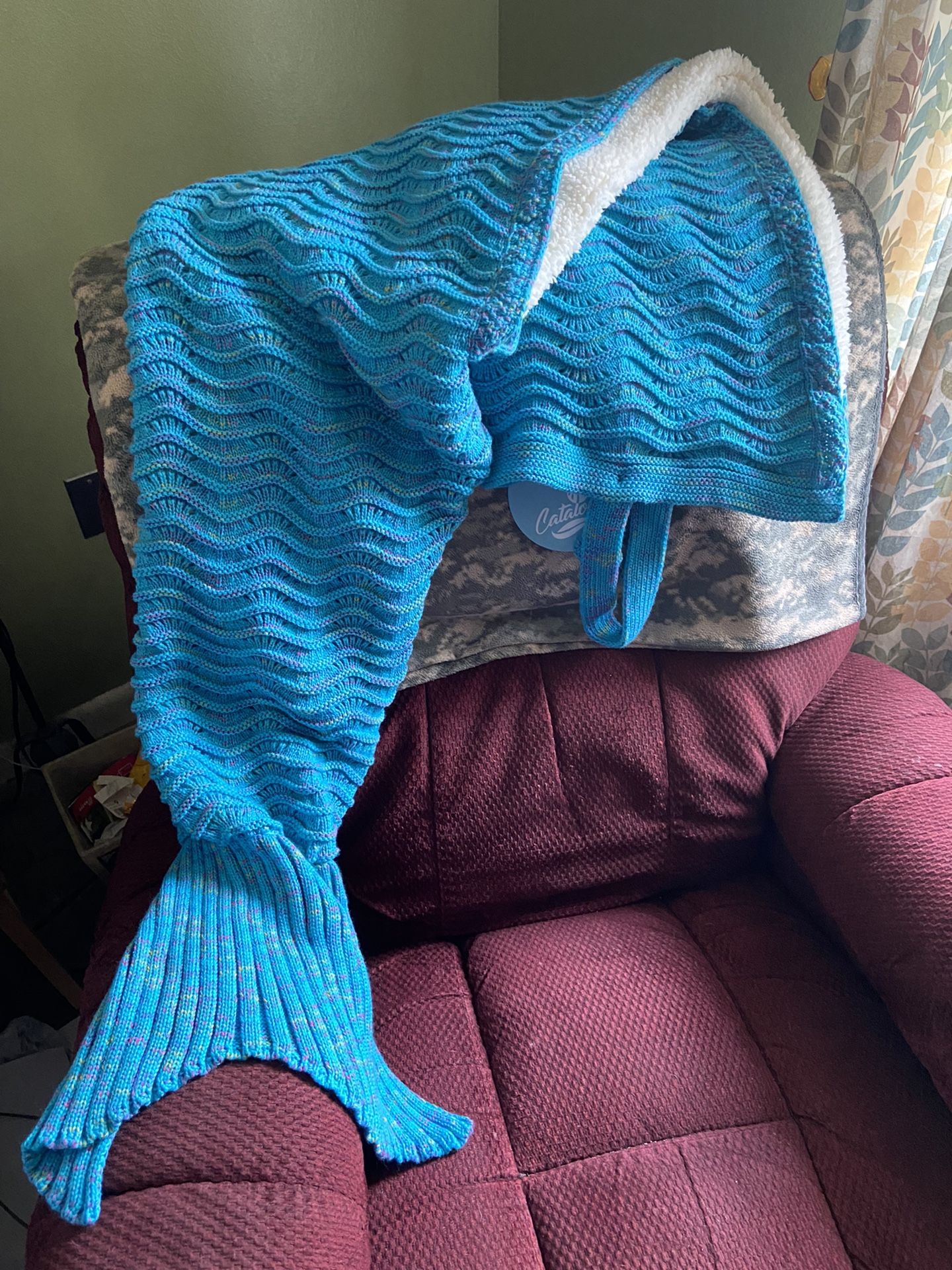 Mermaid Tail Blanket New
