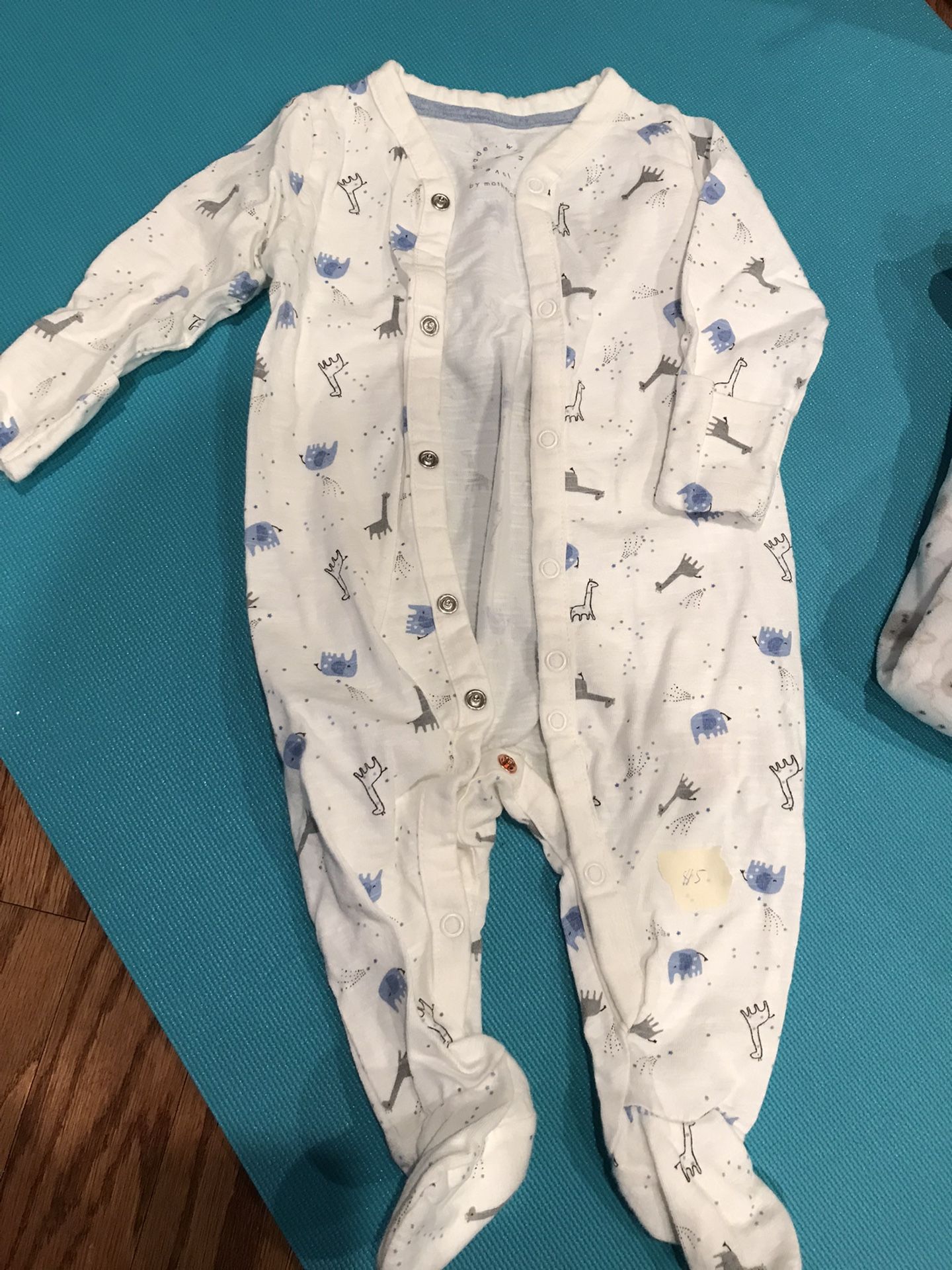 Long Sleeve Baby Boy Bodysuits Size 6 Months