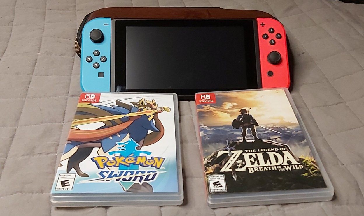 Nintendo Switch With Games