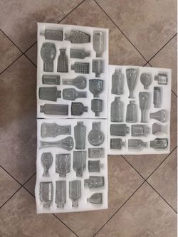 44 Assorted Glass Bud Vases – Wedding Decor