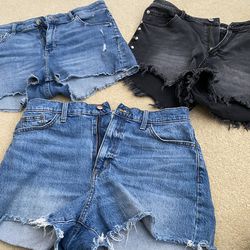 Jeans shorts $5 each