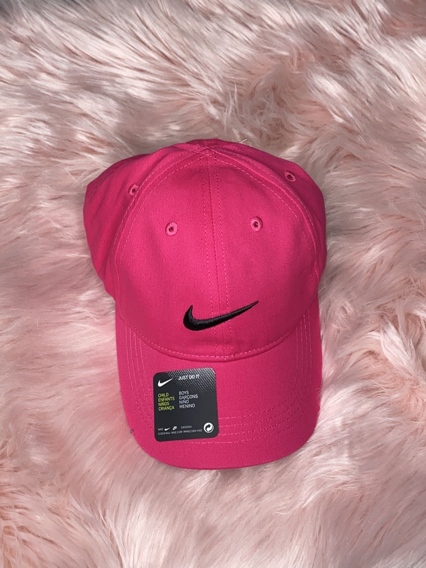 Nike hot pink adjustable hat