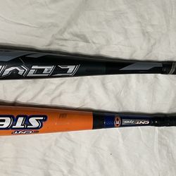 2 Baseball Bats , CNT Stealth Comp, Covert Mi uno
