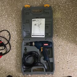 Ryobi 3/8” Double Insulated Drill In Case