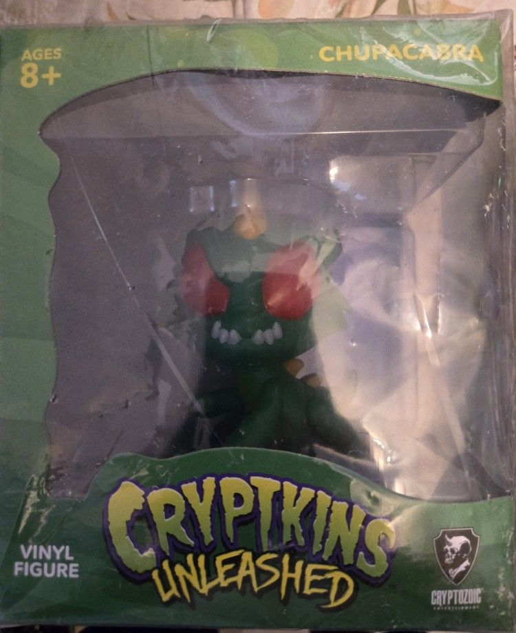 Cryptkins Unleashed Chupacabra Vinyl Figure.
