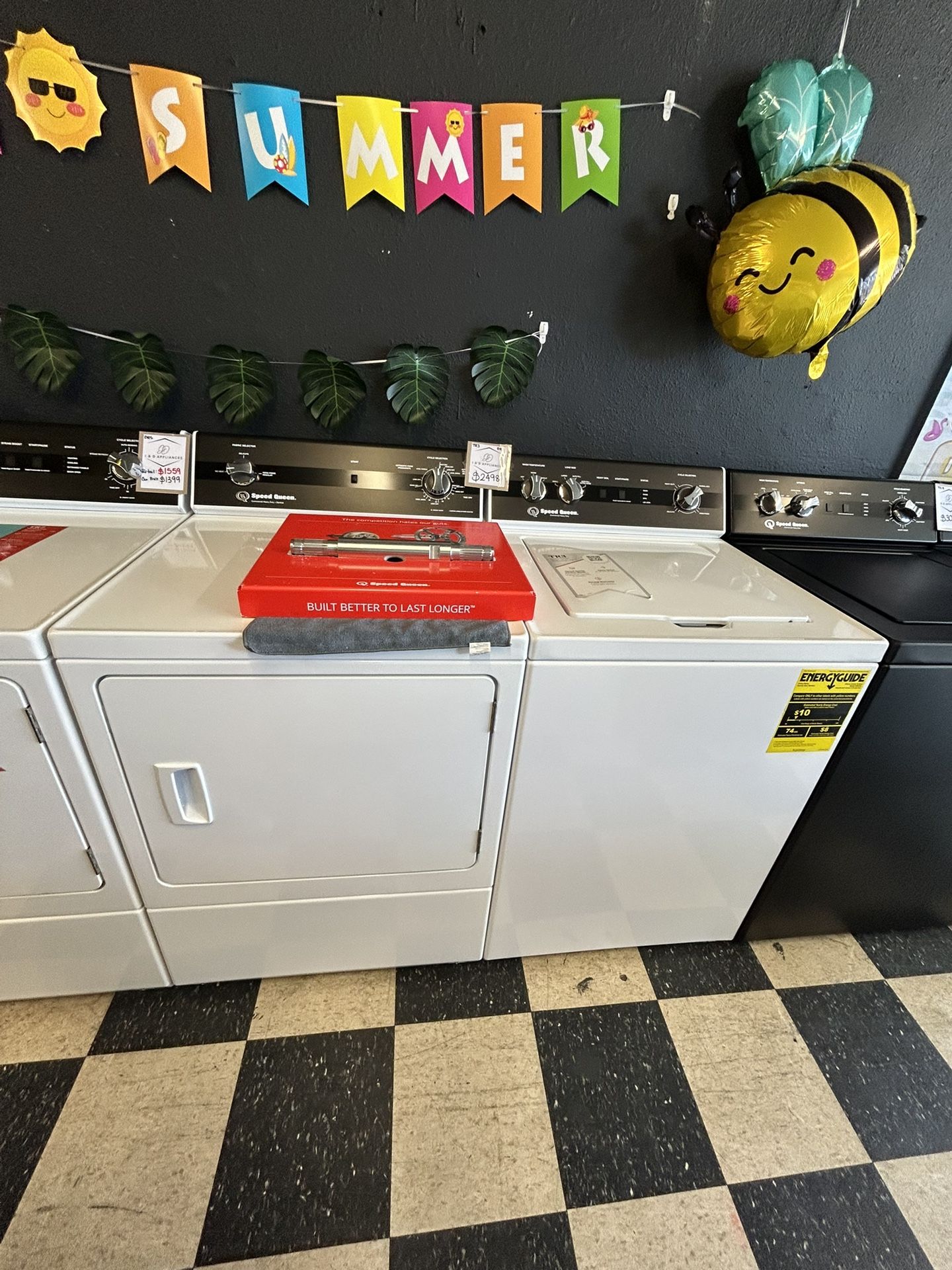 Speed Queen TR3 And DR3 Washer And Dryer Set 🏝️
