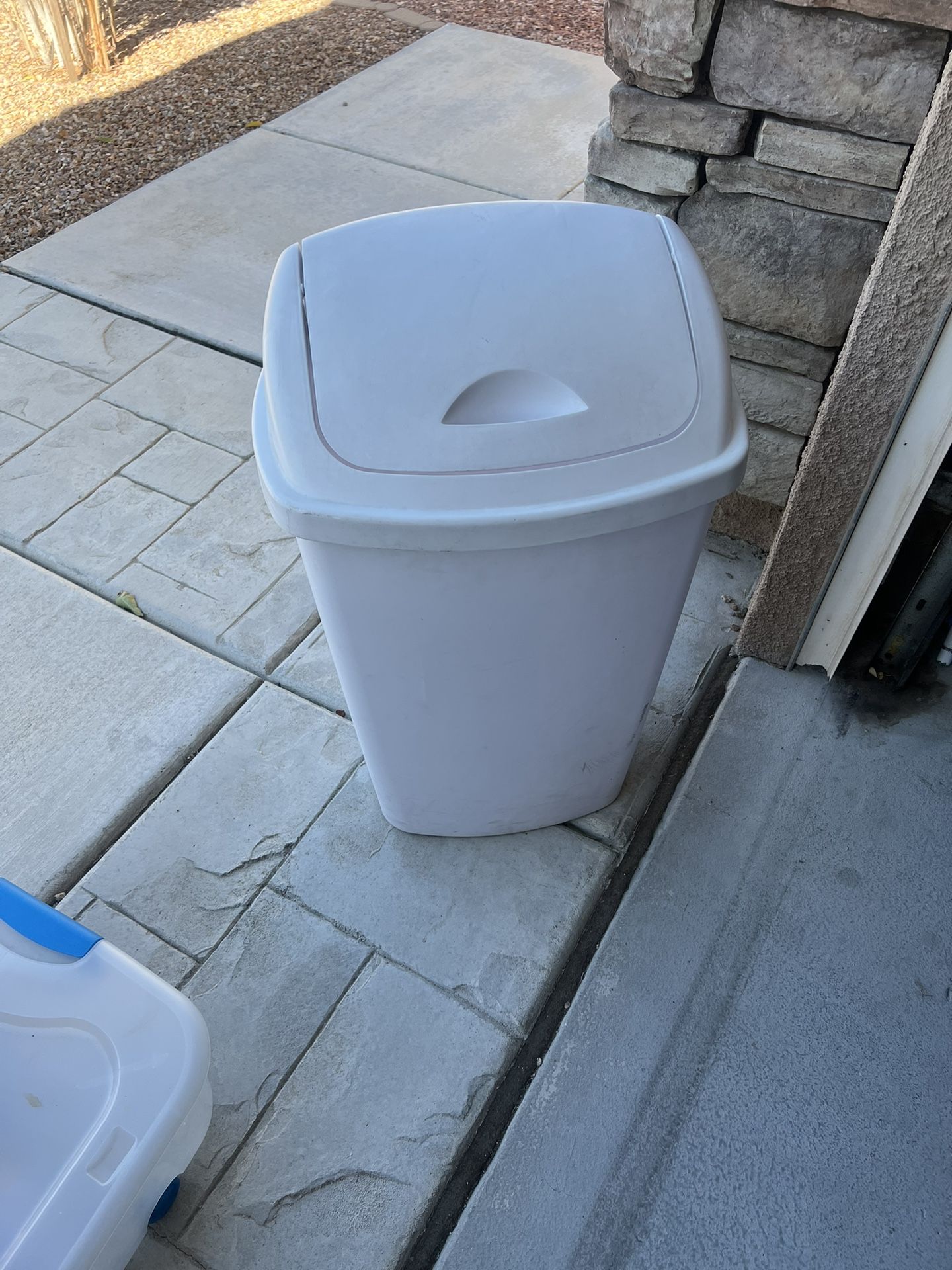 Trash Can And Cleaning Caddy