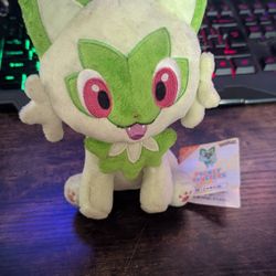 Sprigatito Plush 🐈🌿