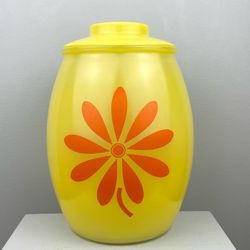 Vintage Bartlett Collins Yellow Cookie Jar