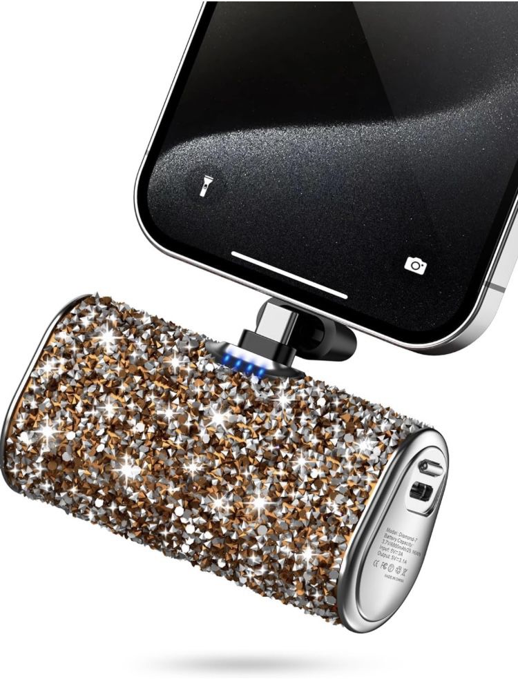 Bling Small Portable Charger
