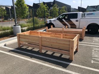 Woodworking Project Outdoor Planter Box Bar Cedar Redwood Custom Beautiful Gorgeous Garden Bed AC unit pool equipment heater cover privacy wall