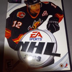 NHL 2003 on Playstation 2